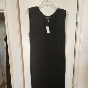 White House Black Market black sheath, maxi length, NWT